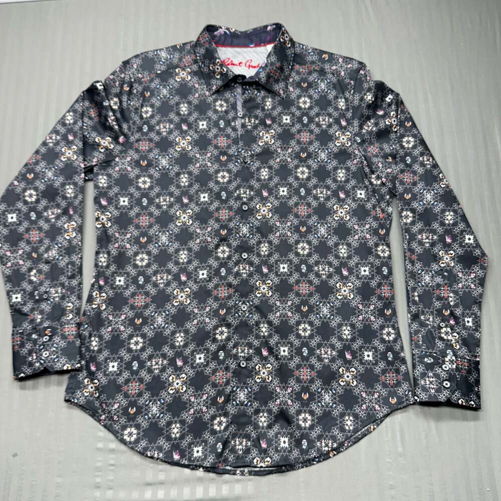 Robert Graham Buena Vista Classic Fit Long Sleeve Shirt Size M